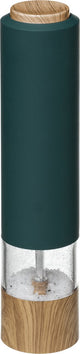 5five macinapepe elettrico plastica verde 22 cm - macinapepe - macina erbe e spezie