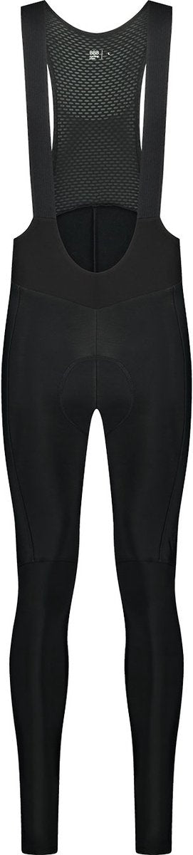 Bbb Cycling Thermal Essence pantalones largos de ciclismo para hombre con badana y tirantes - pantalones térmicos de ciclismo - pantalones ciclistas de invierno - negro - talla xxl - bbw-441