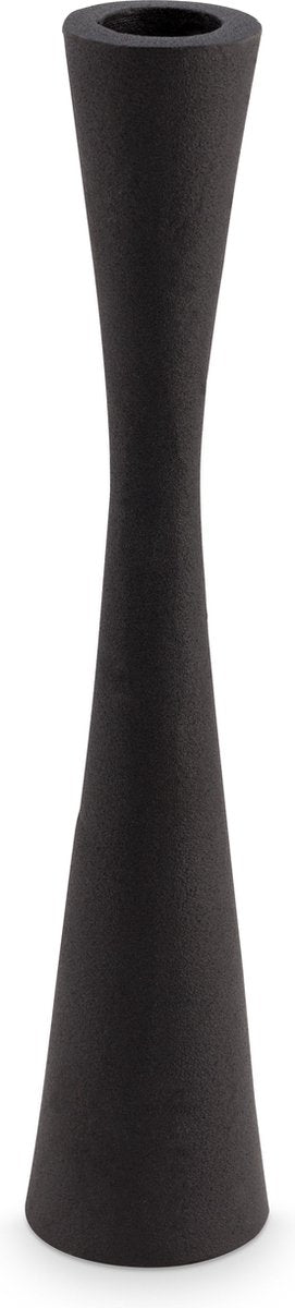 Vtwonen - basic - candlestick - black - metal - 25.5cm