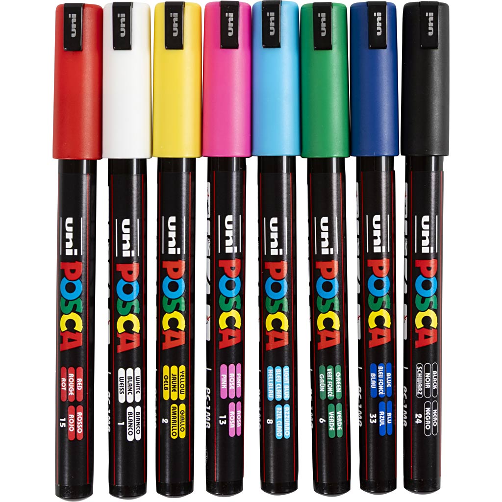 Https: www.cchobby.nl posca-marker-afm-pc-1mr-linea spessore-0-7-mm-extra-fine-8-pezzo-1 pezzo