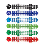 Ministeck uitbreidingsset kleurenstrips 9-delig 31663 - afbeelding 2
