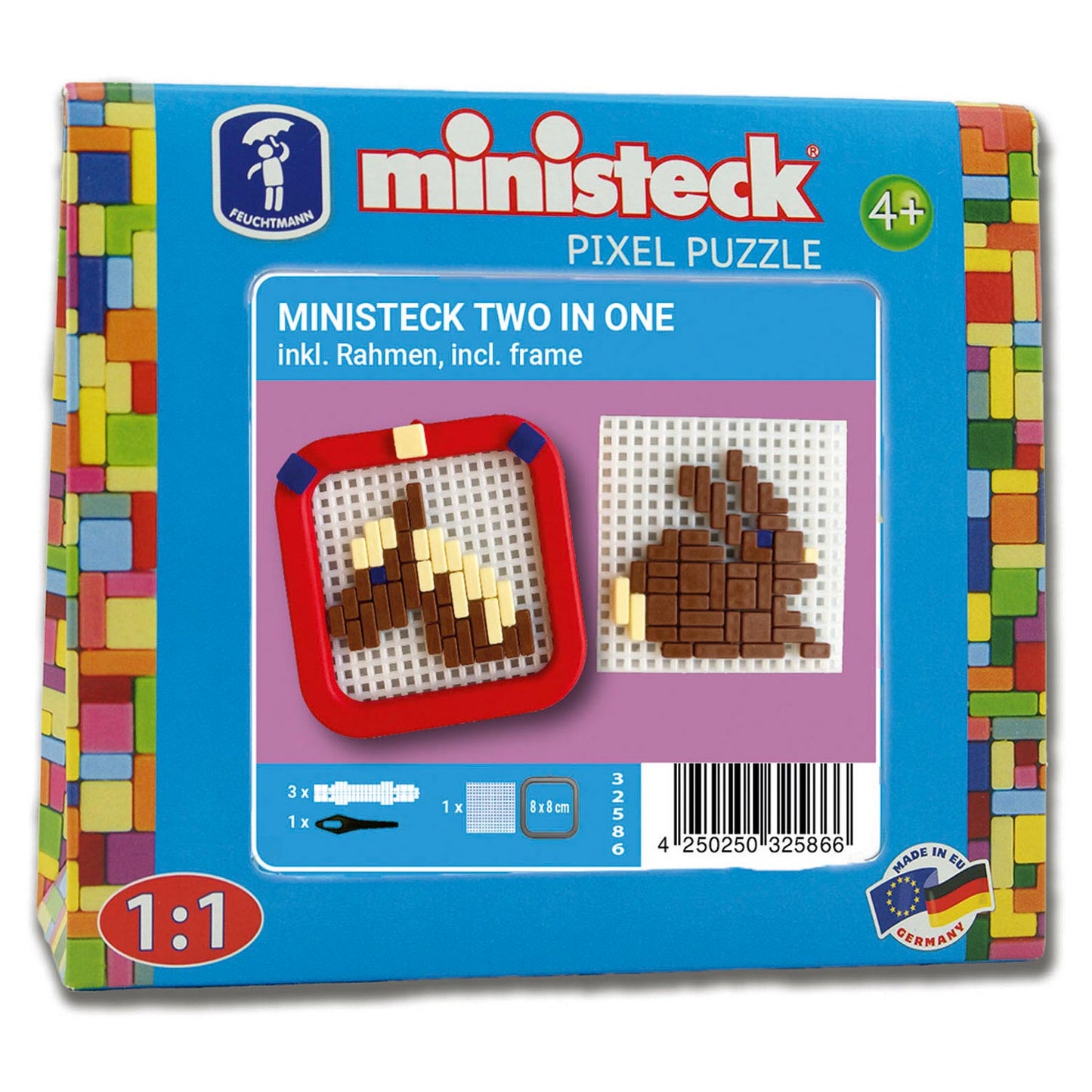 Ministeck Set, 130st. (con cornice fotografica)