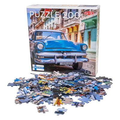 Auto vintage puzzle tattica invana, 200 °.