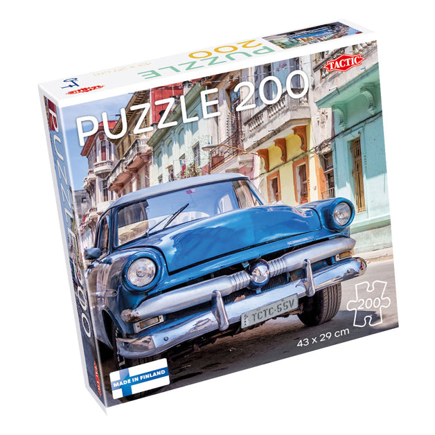 Auto vintage puzzle tattica invana, 200 °.