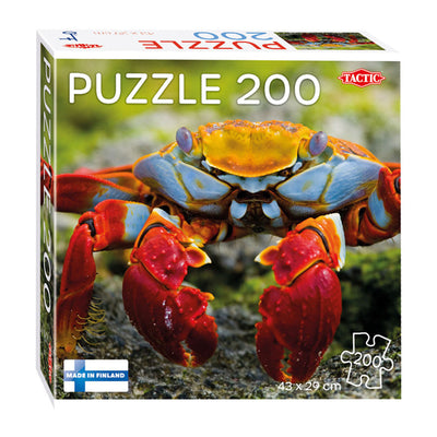 Puzzle tattico puzzle granchio colorato, 200st.