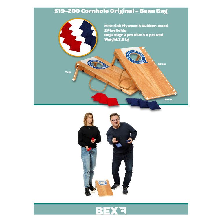 Juego de lanzamiento original de Cornhole