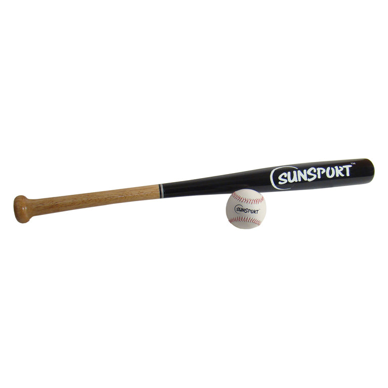 Mazza da baseball tattica Sunsport con palla, 71 cm