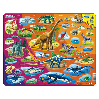 SelectA Larsen Pluzzle Animali Nature Historisch, 85st.
