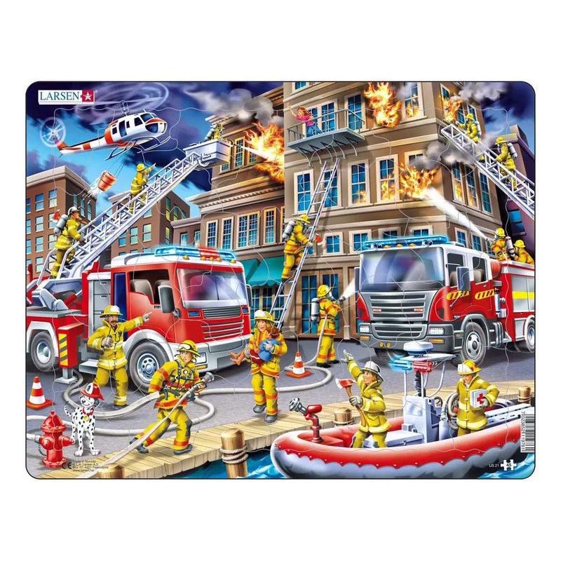SelectA Larsen puzzle puzzle i pompieri, 45 °.