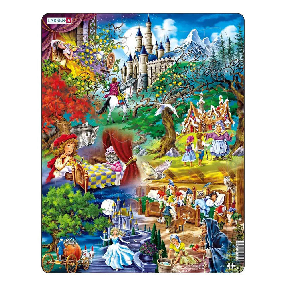 Selecta Larsen Jigsaw Puzzle The Fairy Tales of Grimm, 33º.