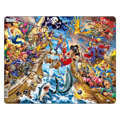 SelectA Larsen Jigsaw Puzzle The Pirate Fight, 39st.