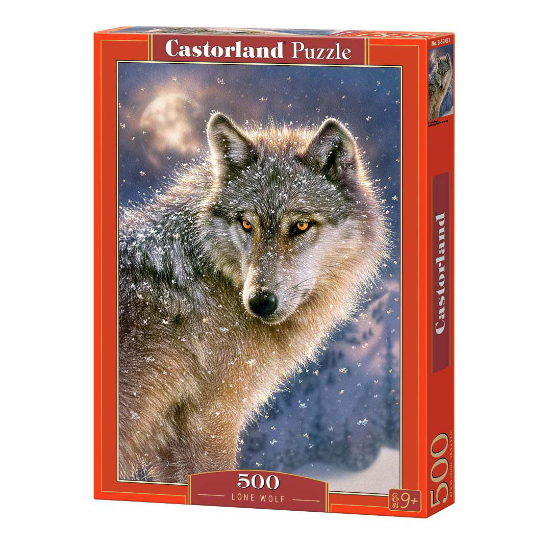 Selecta Castorland Jigsaw Puzzle Lone Wolf, 500º.