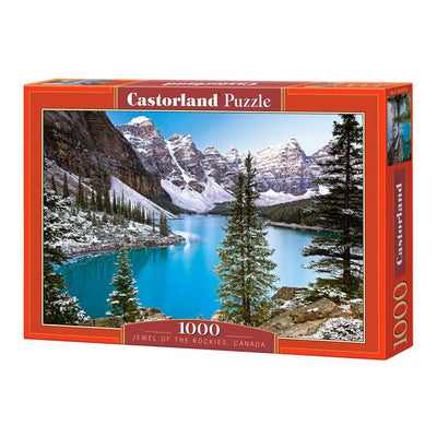 Castorland legpuzzel the jewel of the rockies canada, 1000st.
