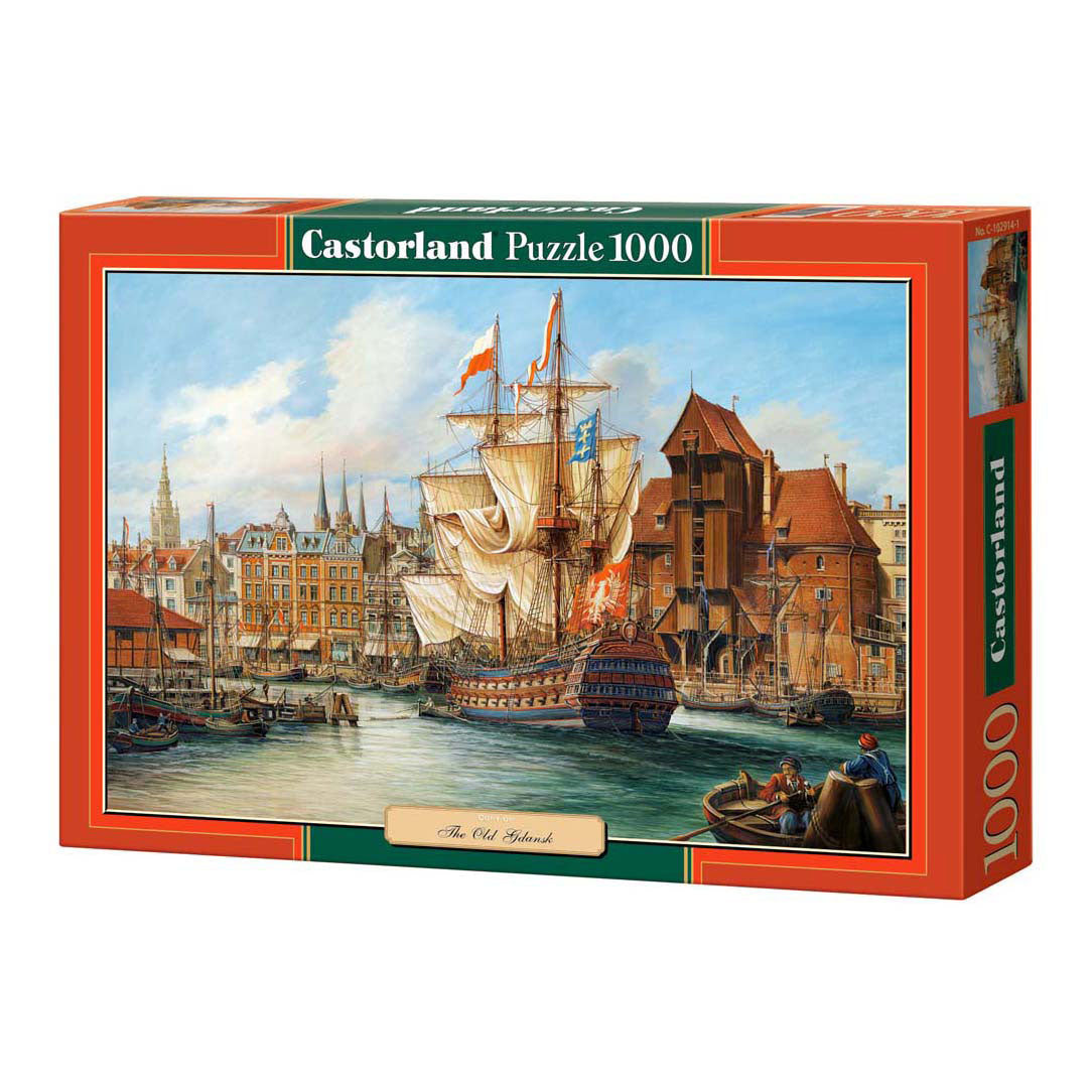 SelectA Castorland puzzle il vecchio Gdansk, 1000st.