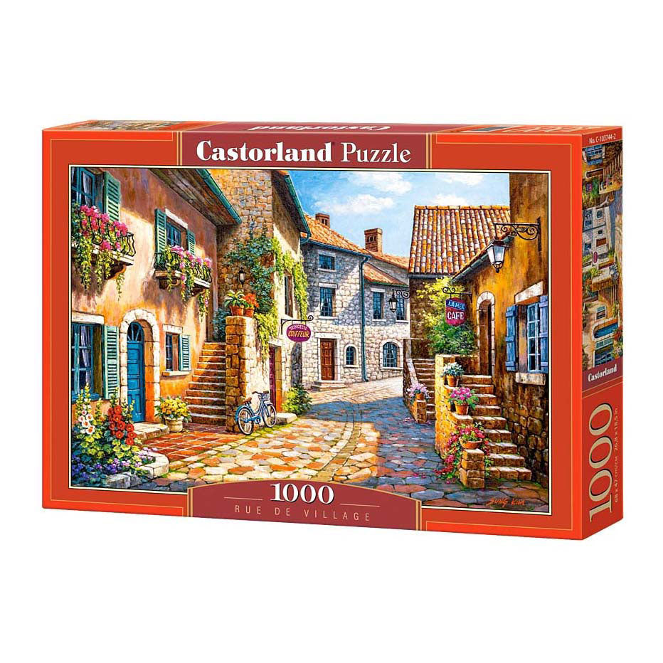 SelectA Castorland puzzle puzzle rue de village, 1000st.