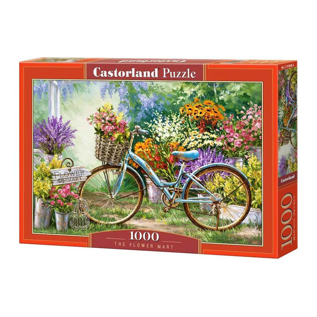 SelectA Castorland gamba puzzle The Flower Mart, 1000st.