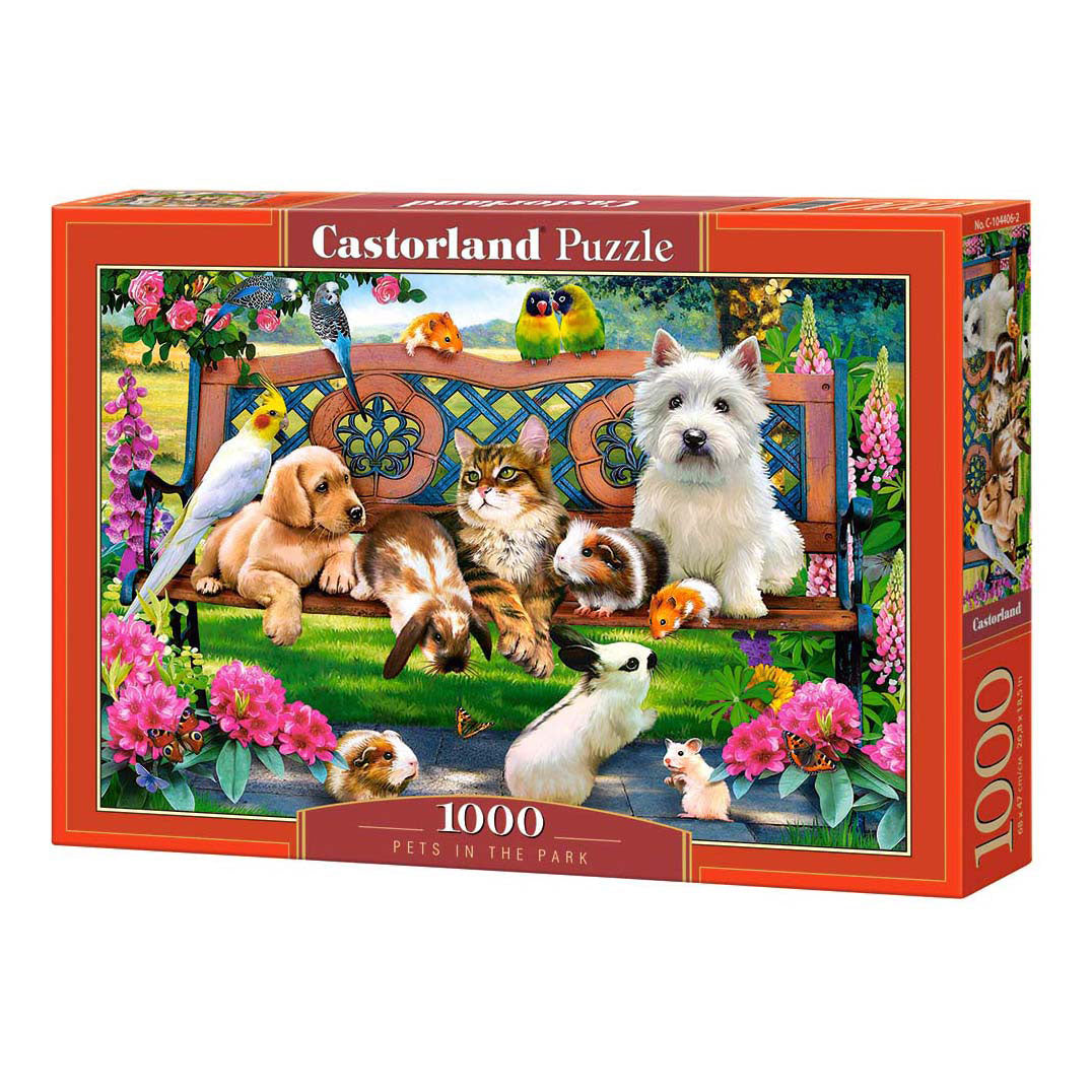 Selecta Castorland Puzzle Animali nel Parco, 1000 pz.