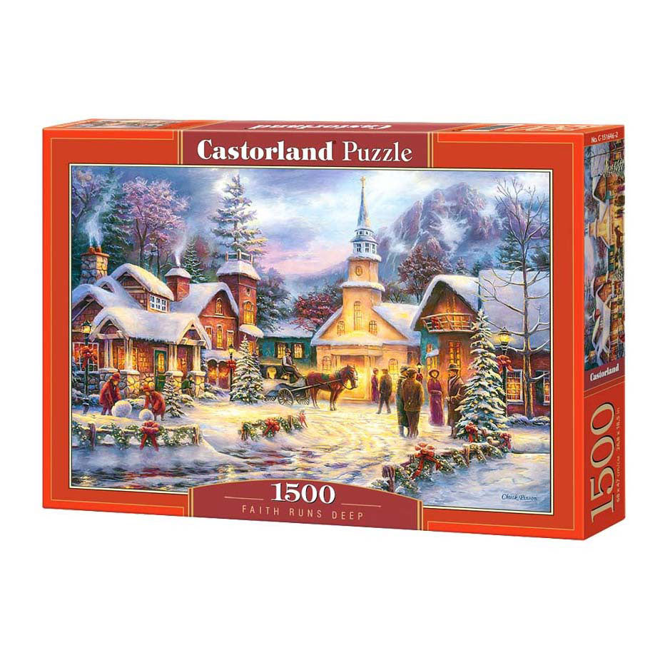 Castorland legpuzzel faith runs deep, 1500st.