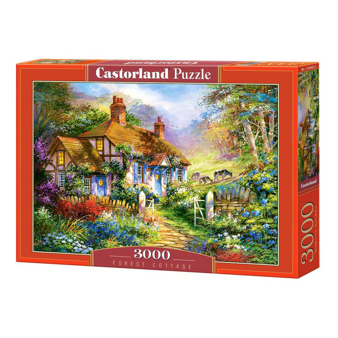 Castorland legpuzzel forrest cottage, 3000st.