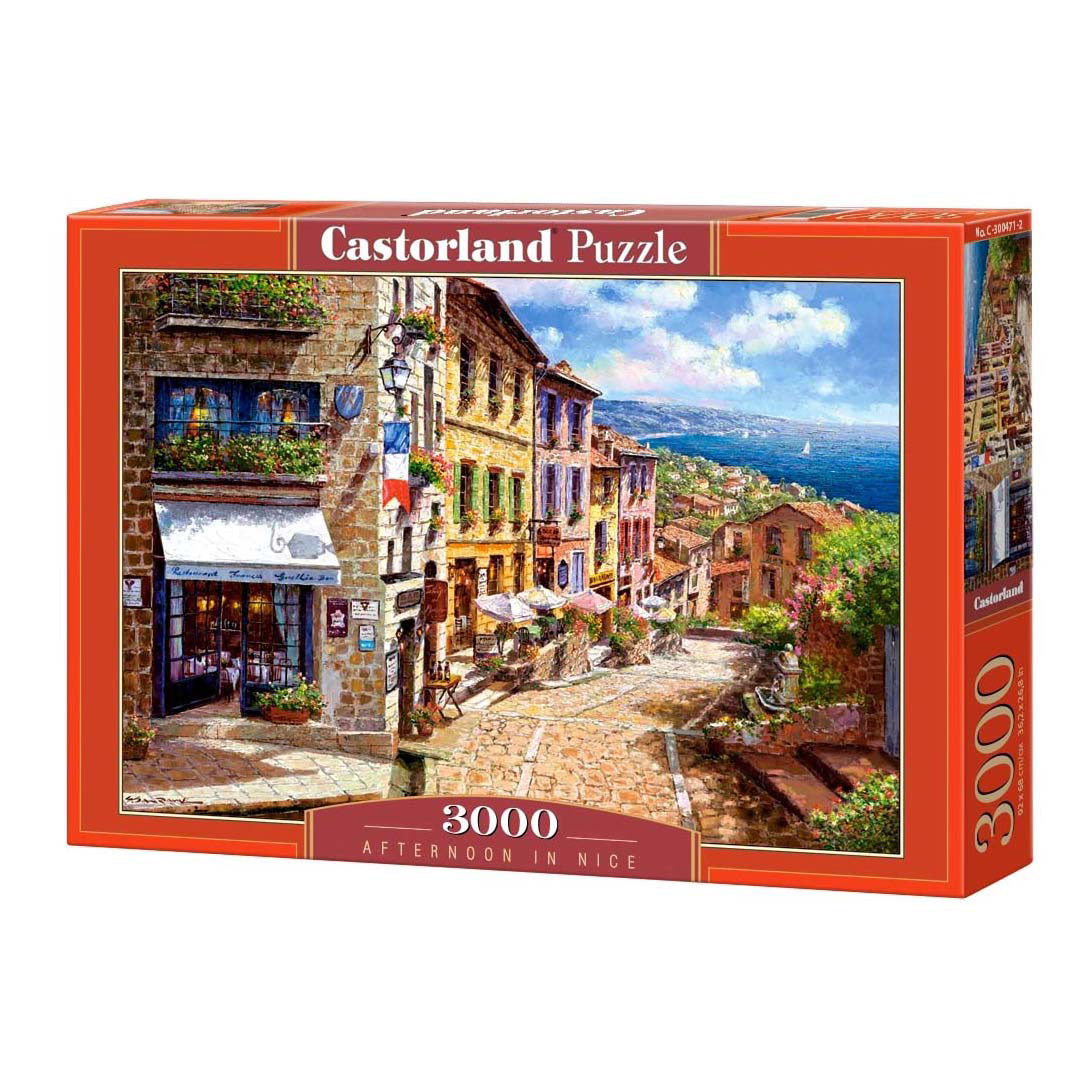 Selecta castorland puzzle pomeriggio in bello, 3000 pezzi.