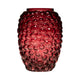 Hakbijl glass bibble buikvaas rood ã˜15xh20cm