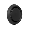Renson 1068945 - válvula de extracción incorporada PVC 736 (dia 125) str 9005 (negro) | 2 piezas