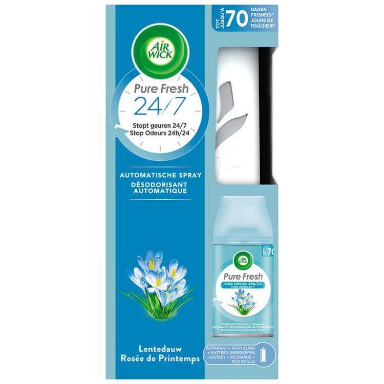 Airwick 1070100 - starter pure fresh morgendauw | 4 stuks