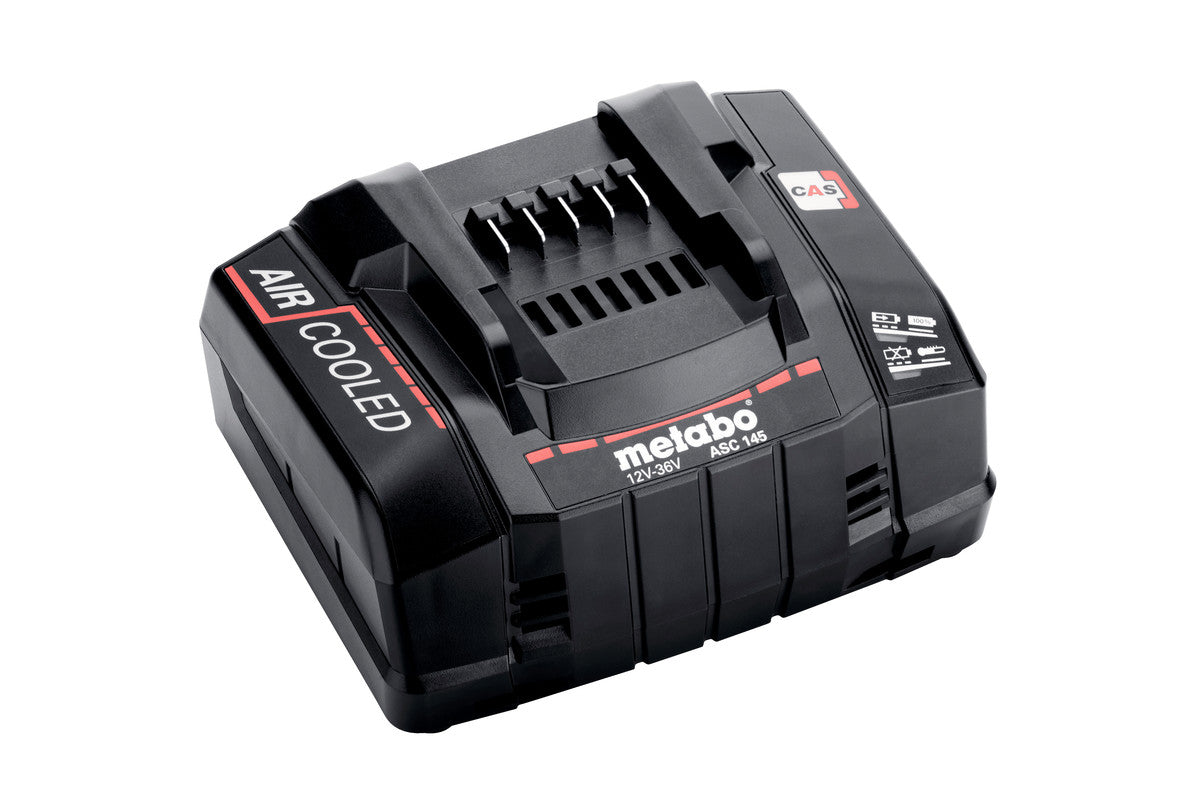 Cargador de batería Metabo asc 145 | 12-36v | refrigerado por aire - 627378000