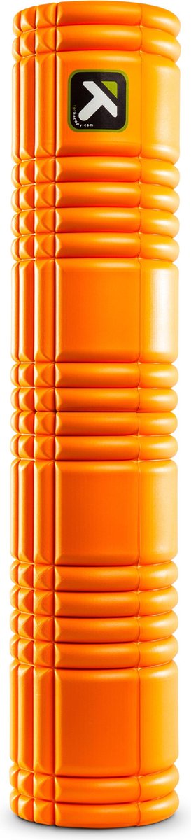 Triggerpoint - il rullo in schiuma a griglia 2.0 - arancione - rullo massaggiante - yoga - pilates - fitness