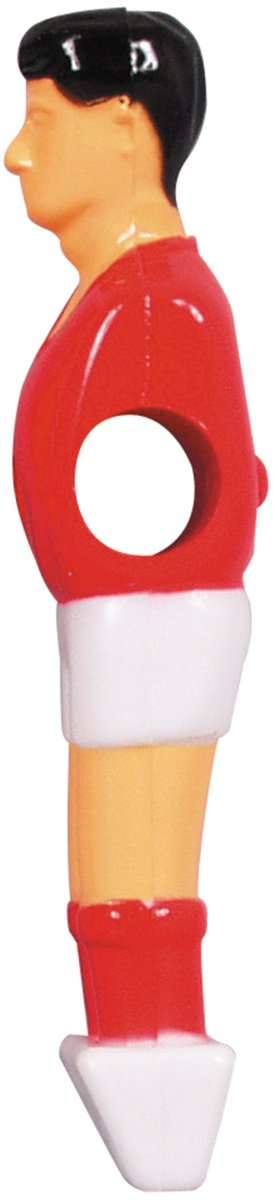 Calcio balilla bambola Buffalo 13 mm rosso bianco 4 pezzi