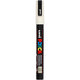Marcatore Posca uni-POSCA, AFM PC-3M, spessore della linea 0,9-1,3 mm, fine, avorio, 1 pezzo