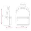 Mochila de vadoBag PRET PIENSA PENSAMIENTOS HEBITES ANIMALES SALVES