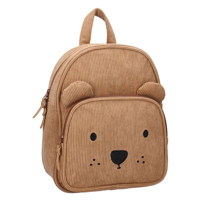 Zaino kidzroom porto beary eccitato marrone