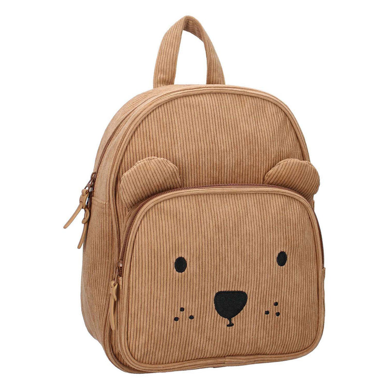 Zaino kidzroom porto beary eccitato marrone