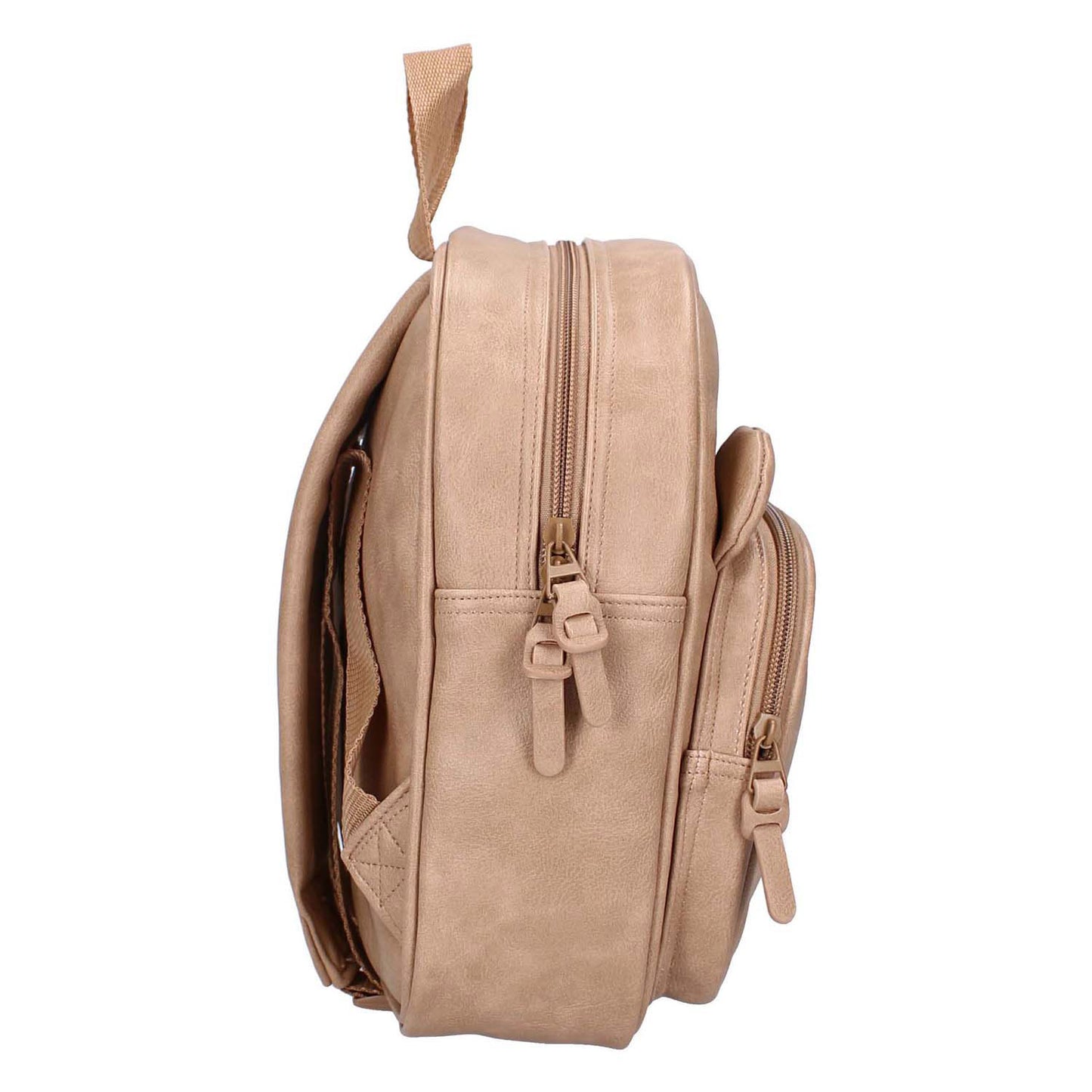 Mochila kidzroom de cuero emocionado porto beary
