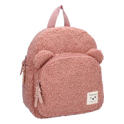 Kidzroom Porto Beary Bolsa de escuela excitada Junior 6.5 litros de salmón rosa