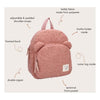 Kidzroom Porto Beary Bolsa de escuela excitada Junior 6.5 litros de salmón rosa