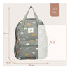 Mochila kidzoom lille pequeña charla dino