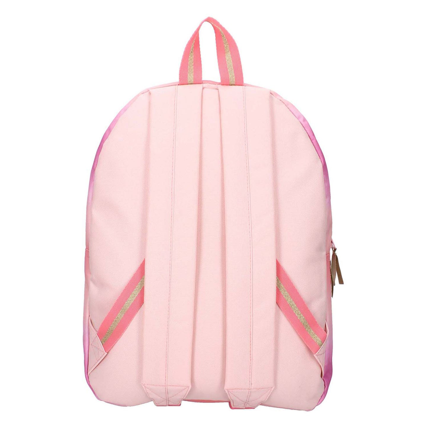 Mochila de beso lácteo amor y risa rosa