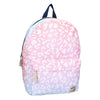 Mochila Milky Kiss estilo atrevido con estampado de leopardo.
