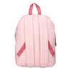 Mochila láctea mochila en negrita rosa