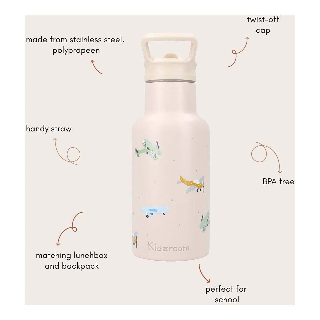 Botella de Kidzoom de bebida Aeronave Sweet Sips, 350 ml