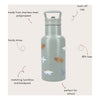 Kidzroom drinkfles sweet sips dino, 350ml