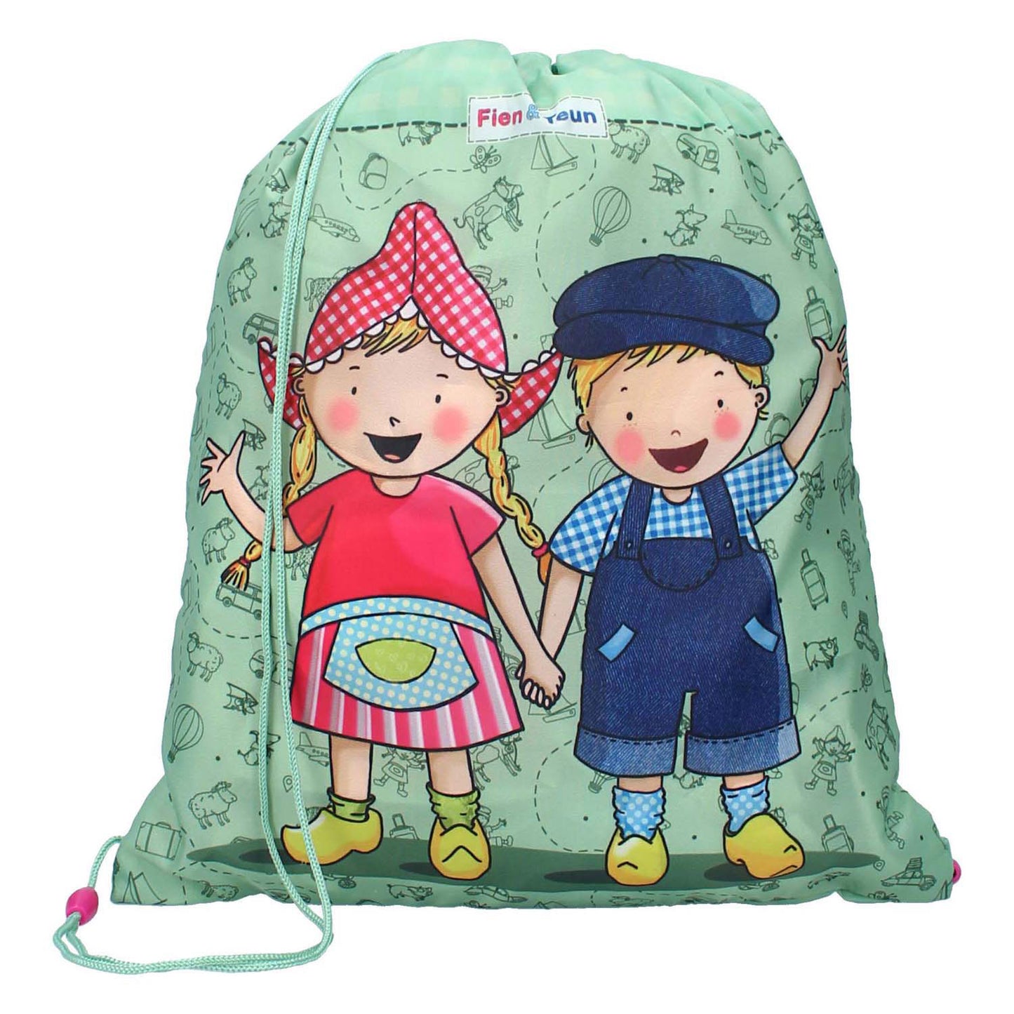 Vadobag Fien e Teun Gym Bag Animal Friends
