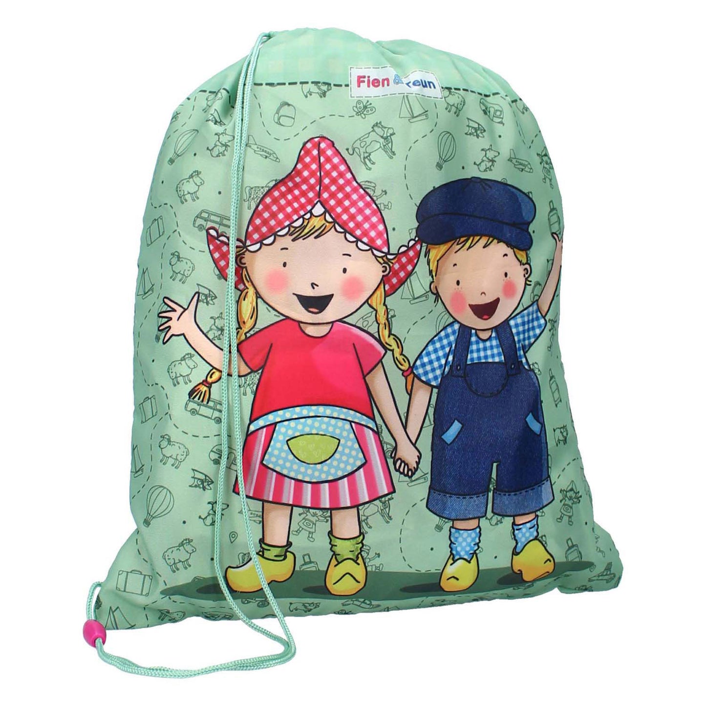 Vadobag Fien e Teun Gym Bag Animal Friends