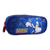 Estuche Vadobag Sonic Still Unstoppable, 2 compartimentos - azul