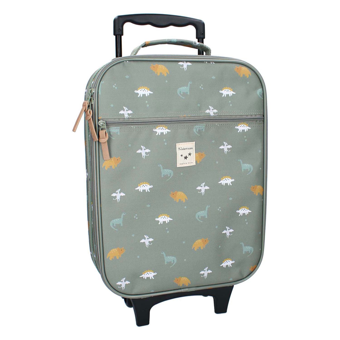 Valigia trolley Kidzroom chiacchiere - dinosauro