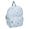 Mochila Kidzroom pequeña historia - verde