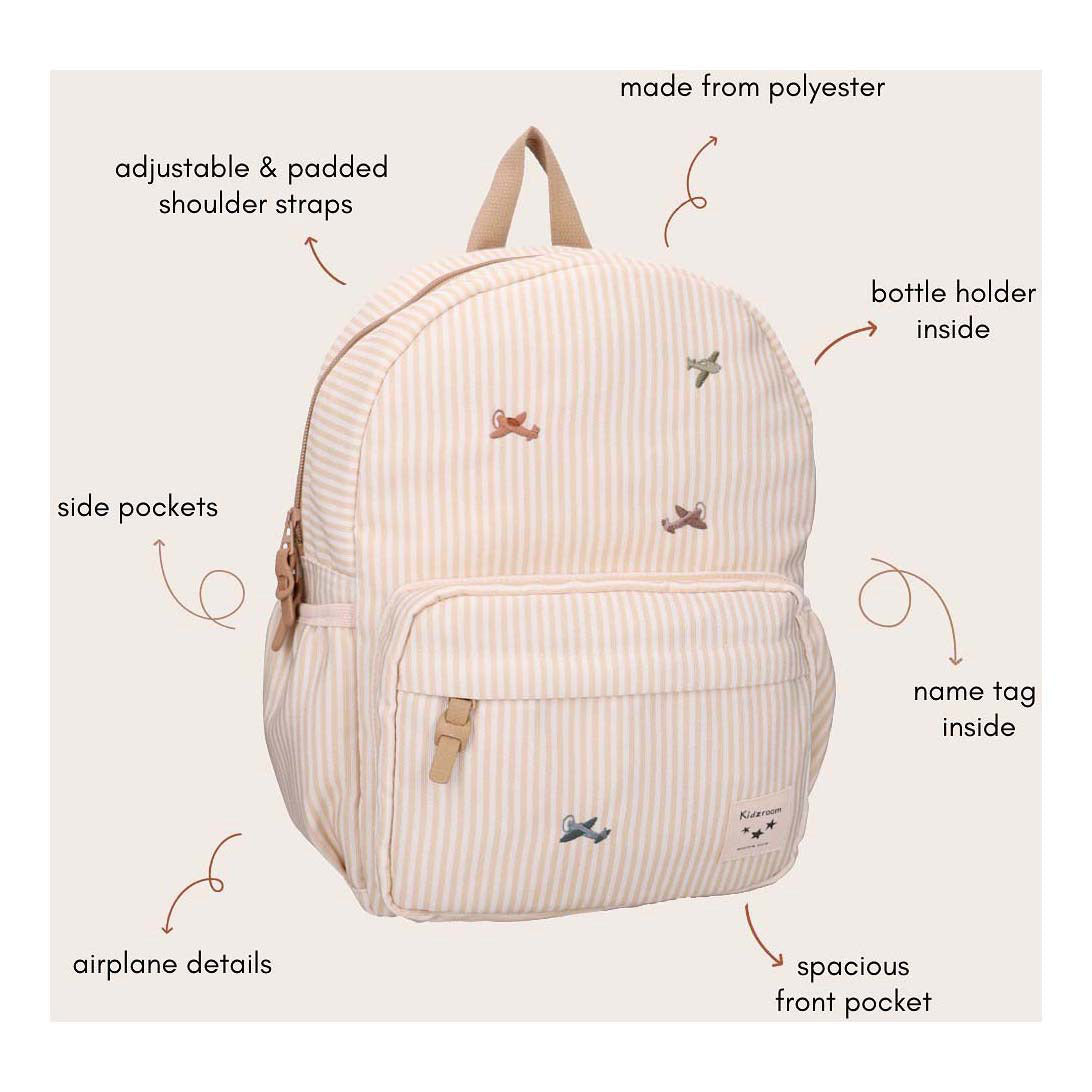 Mochila Kidzroom nostalgia - aviones