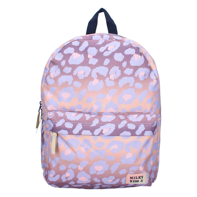Zaino Milky Kiss Prestige Lilla Leopard | 2 pezzi